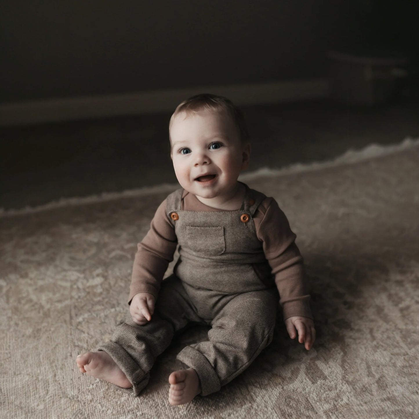 The Little Stamford Co. Tweed Dungarees
