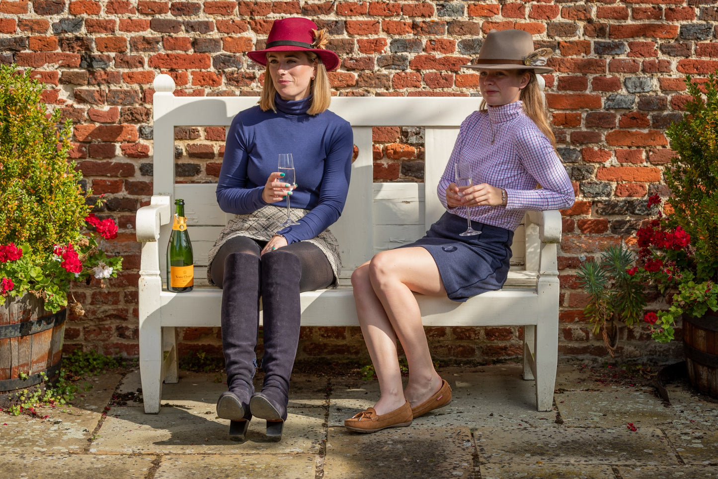 Ginger & Jardine Luxe Roll Neck Navy