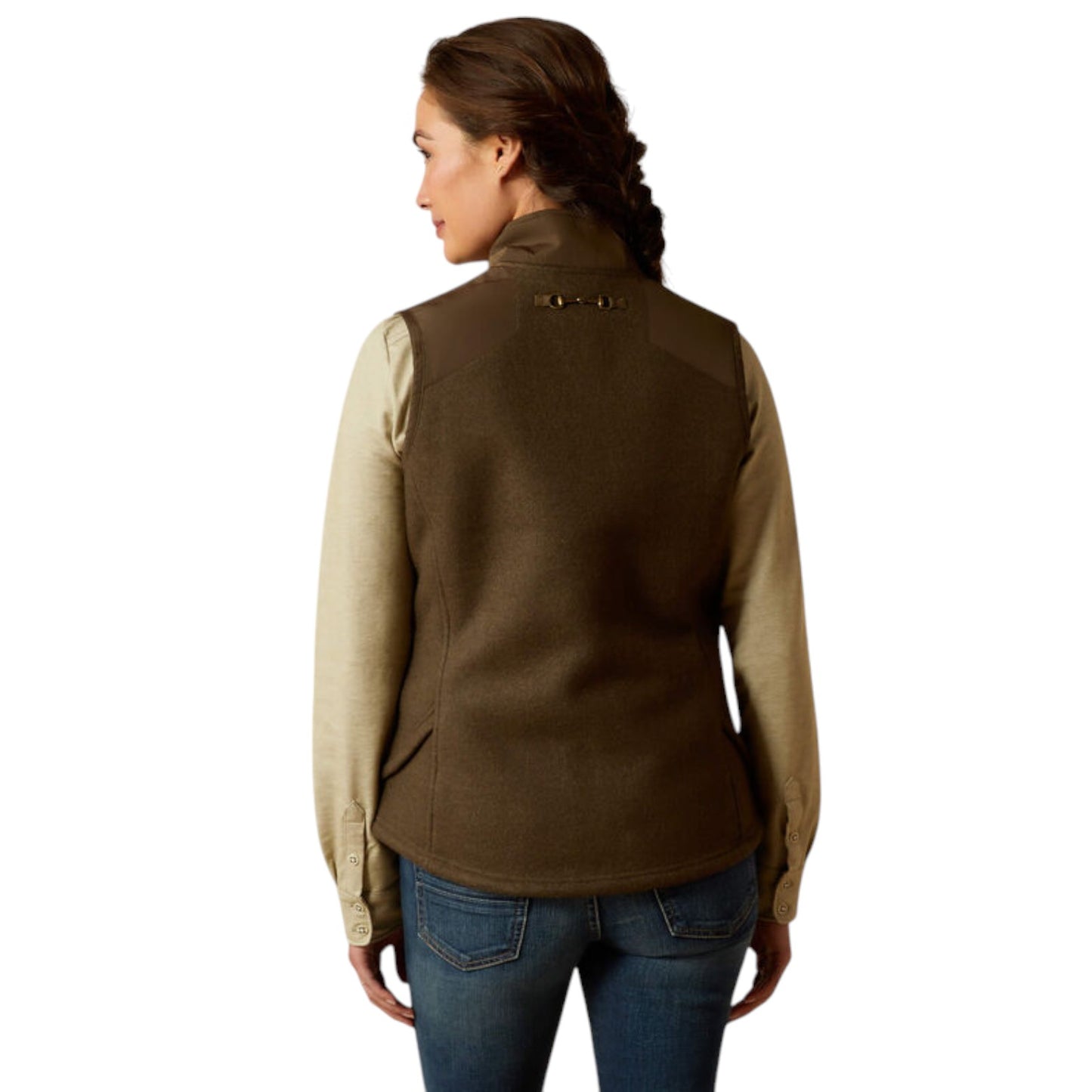 Ariat Millbrae Vest Earth back