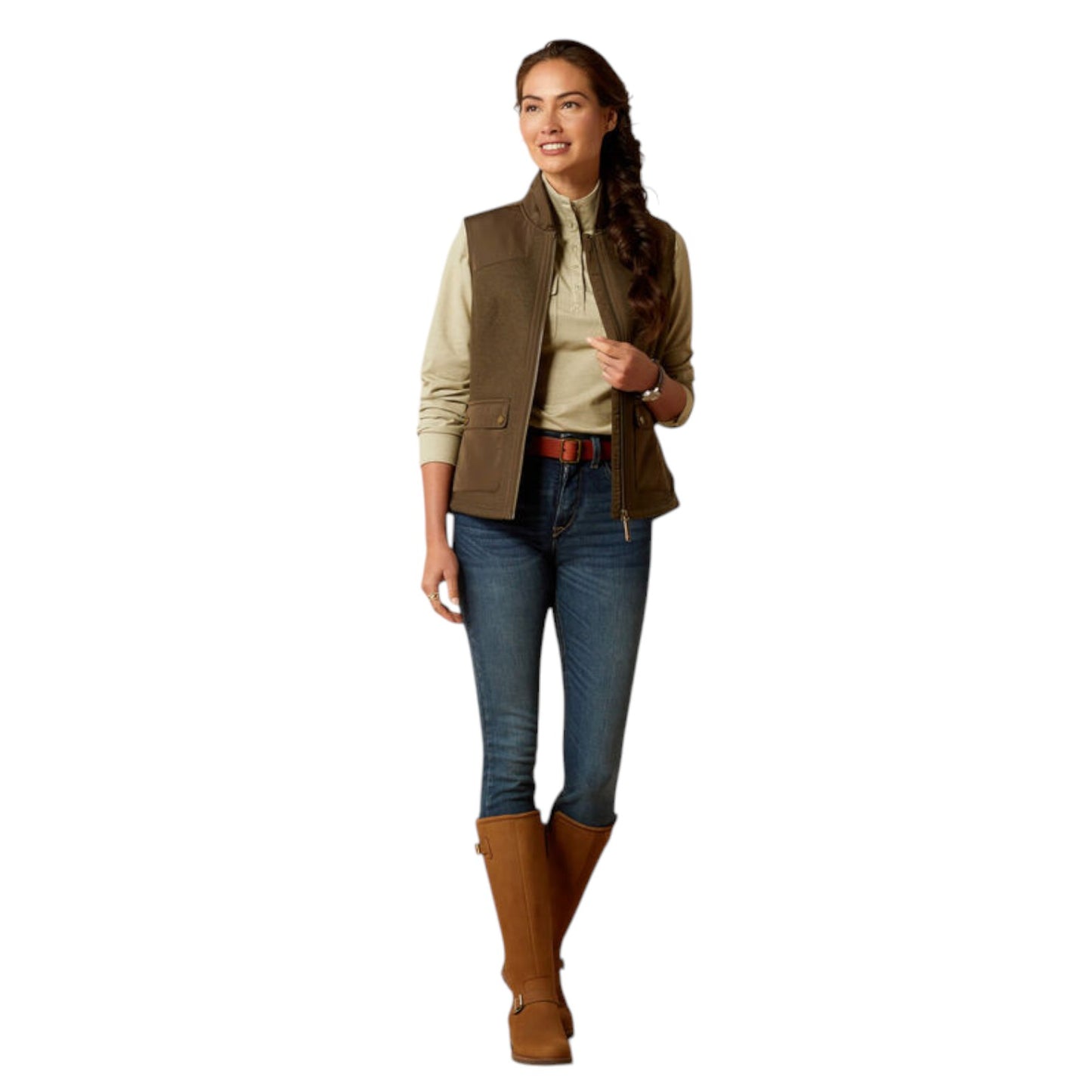 Ariat Millbrae Vest Earth full