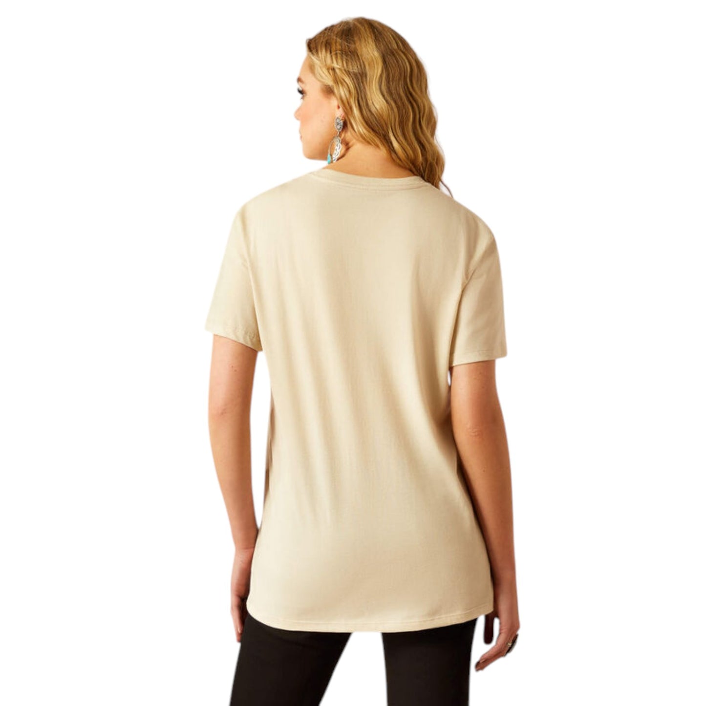 Ariat Western Wear T-Shirt Natural back