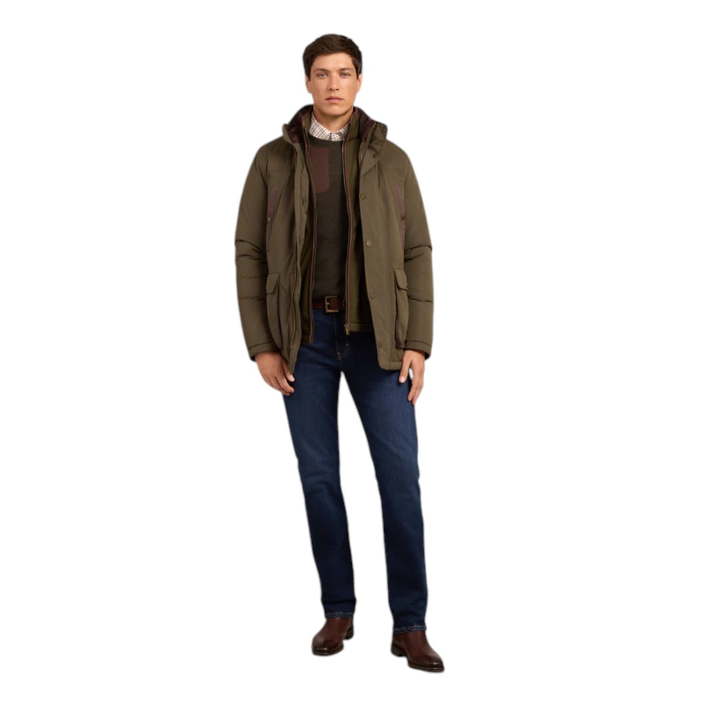 Holland Cooper Stamford Field Coat Khaki