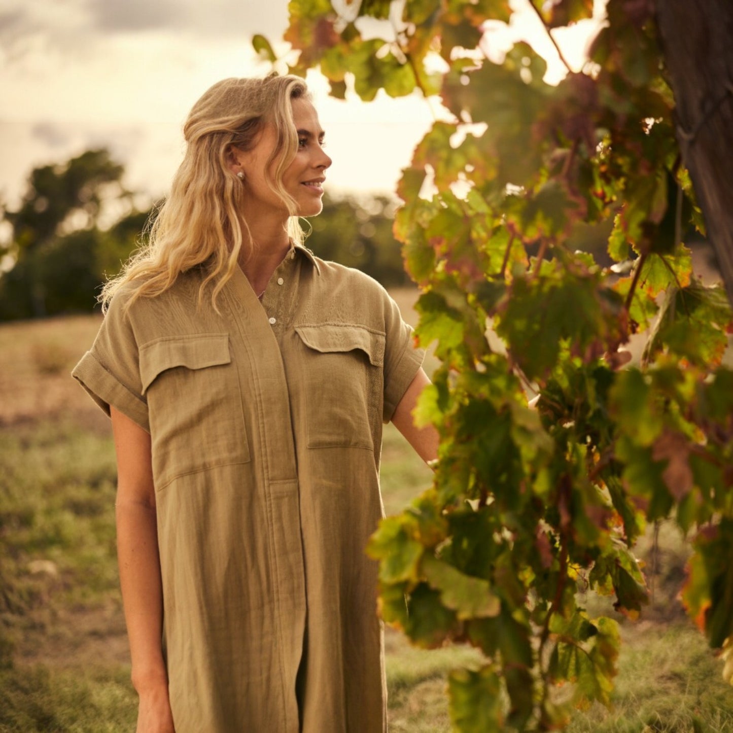 Schoffel Olive Dress Light Khaki Green