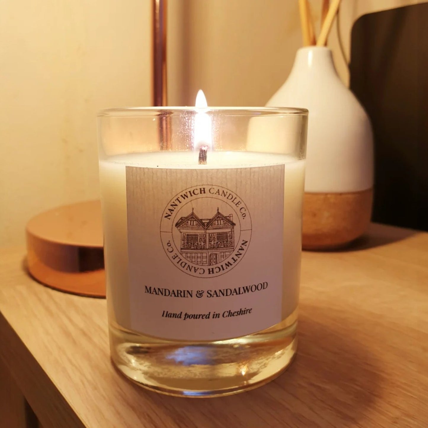 Nantwich Candle Co. Mandarin & Sandalwood