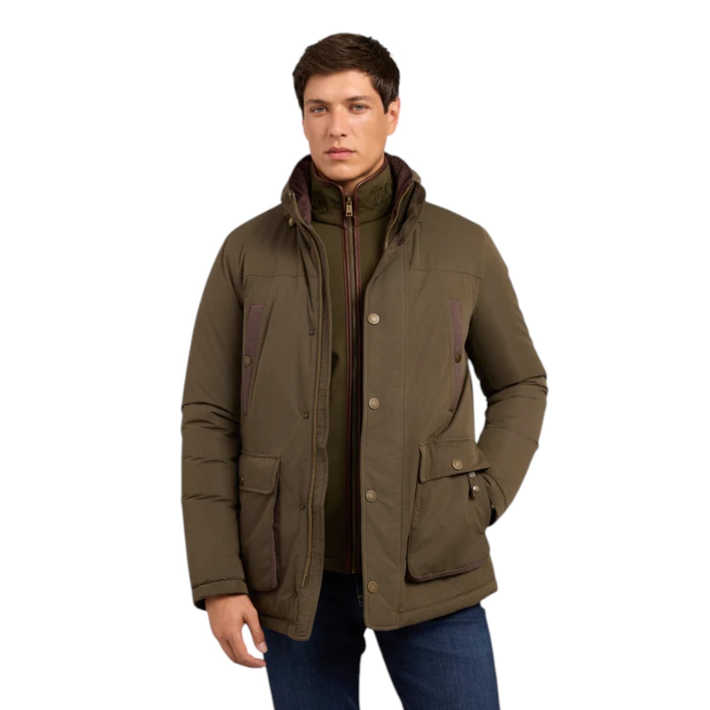 Holland Cooper Stamford Field Coat Khaki
