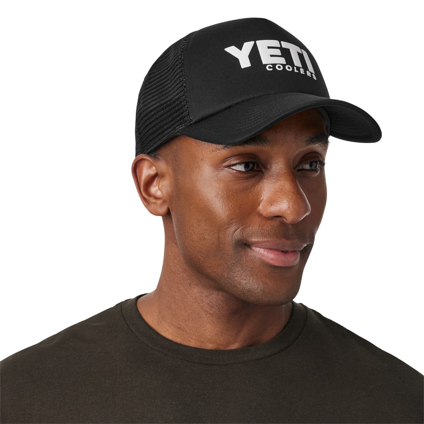 Yeti Coolers Mid Pro Foam Trucker Cap Black