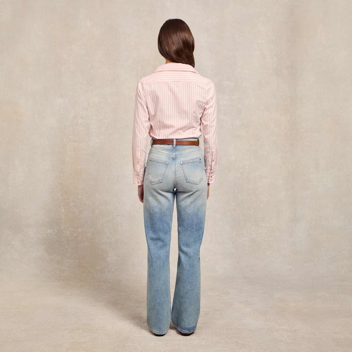 Holland Cooper Classic Button Down Shirt Pink
