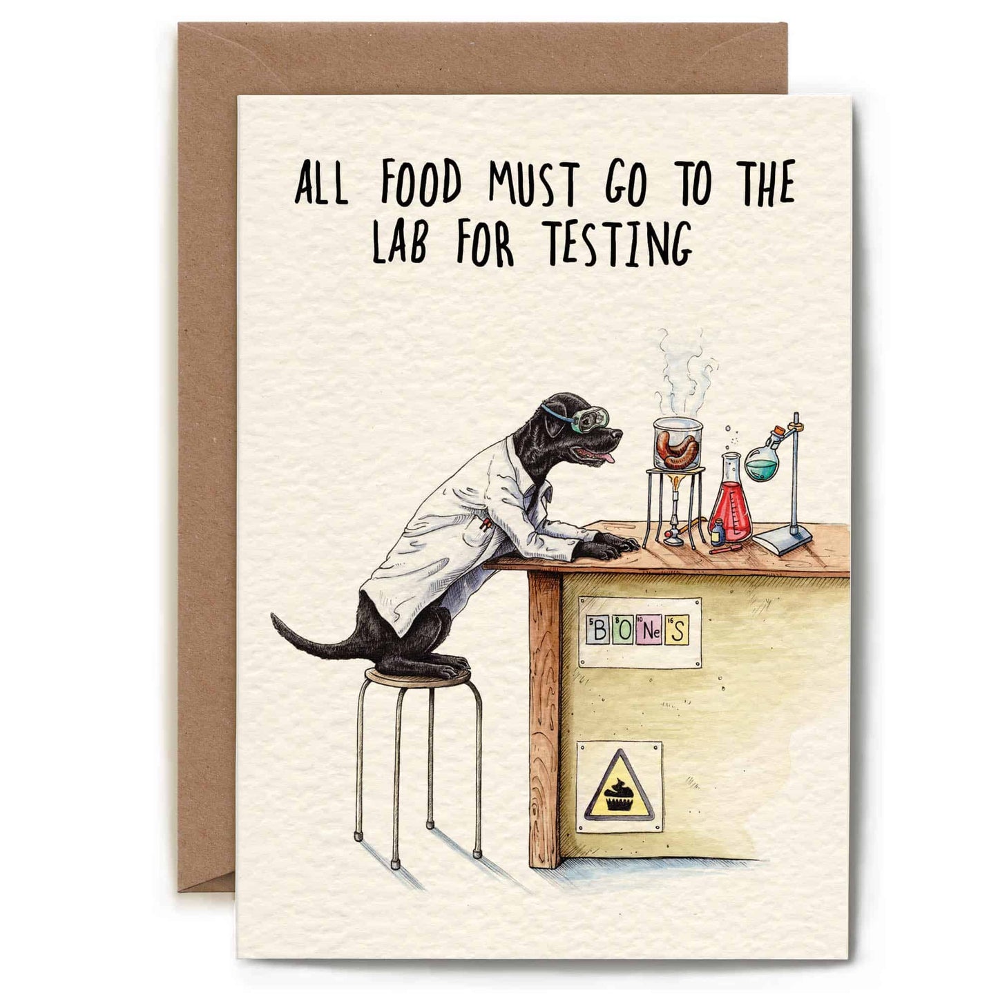 Lab Testing Card - Everyday Card: 5" x 7"