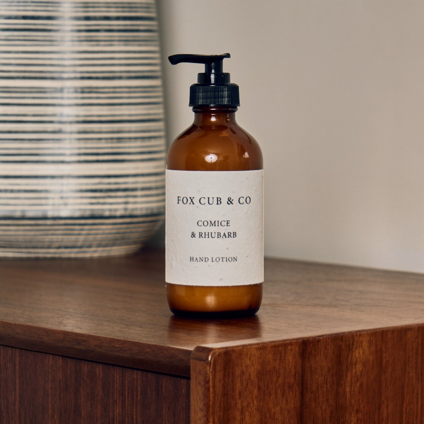 Fox Cub & Co Hand Lotion Comice & Rhubarb