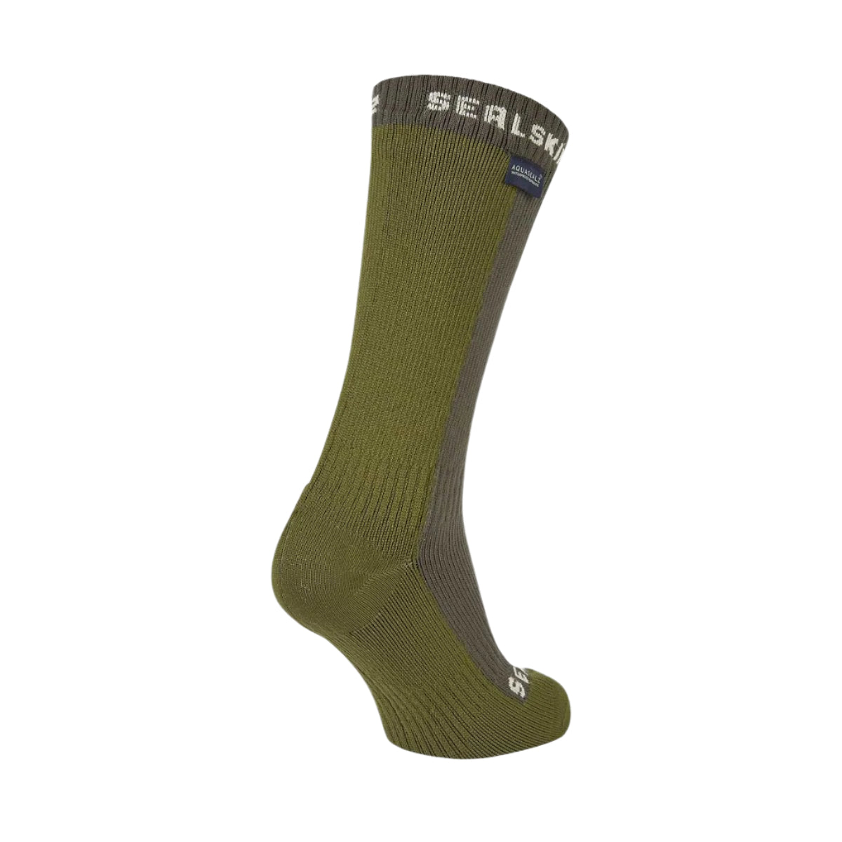 Sealskinz Starson Waterproof Cold Weather id Length Sock Olive