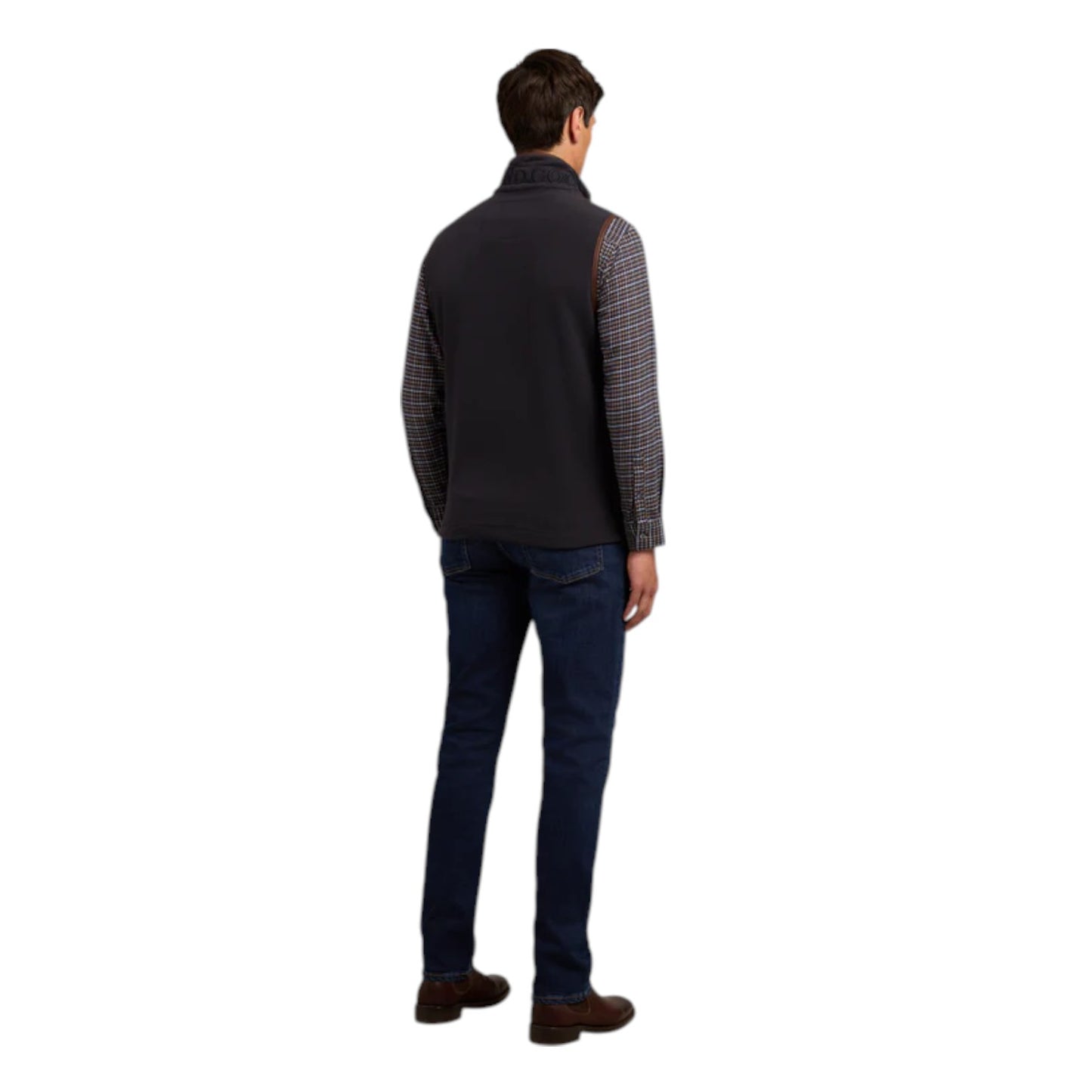 Holland Cooper Men's Country Fleece Gilet Ink Navy