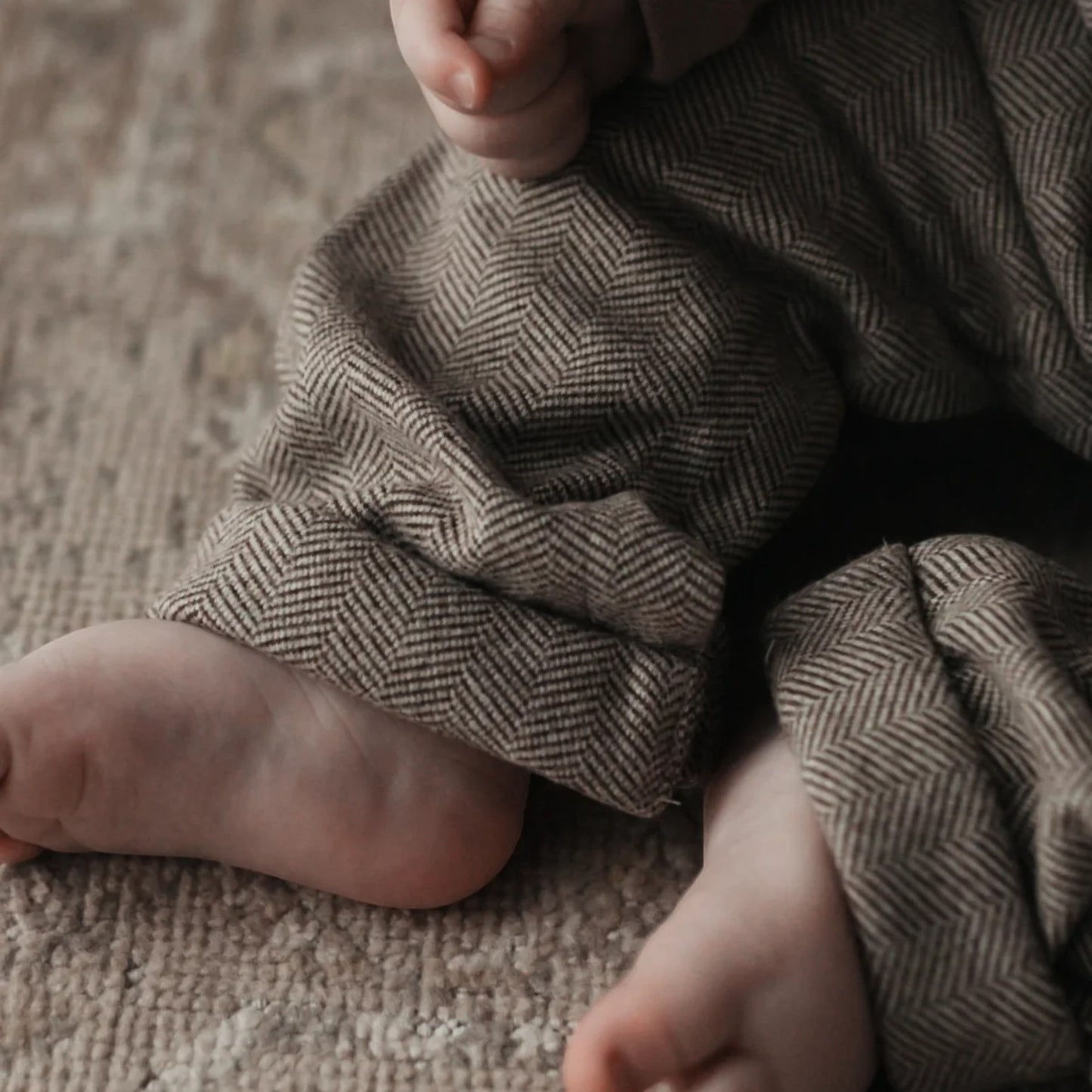 The Little Stamford Co. Tweed Dungarees