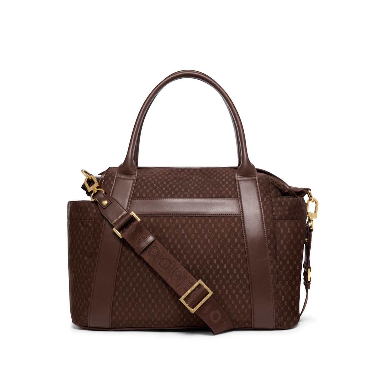 Holland Cooper Cheltenham Tote Bag Chocolate Monogram