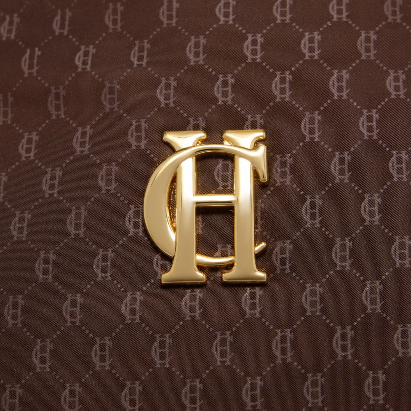 Holland Cooper Cheltenham Tote Bag Chocolate Monogram