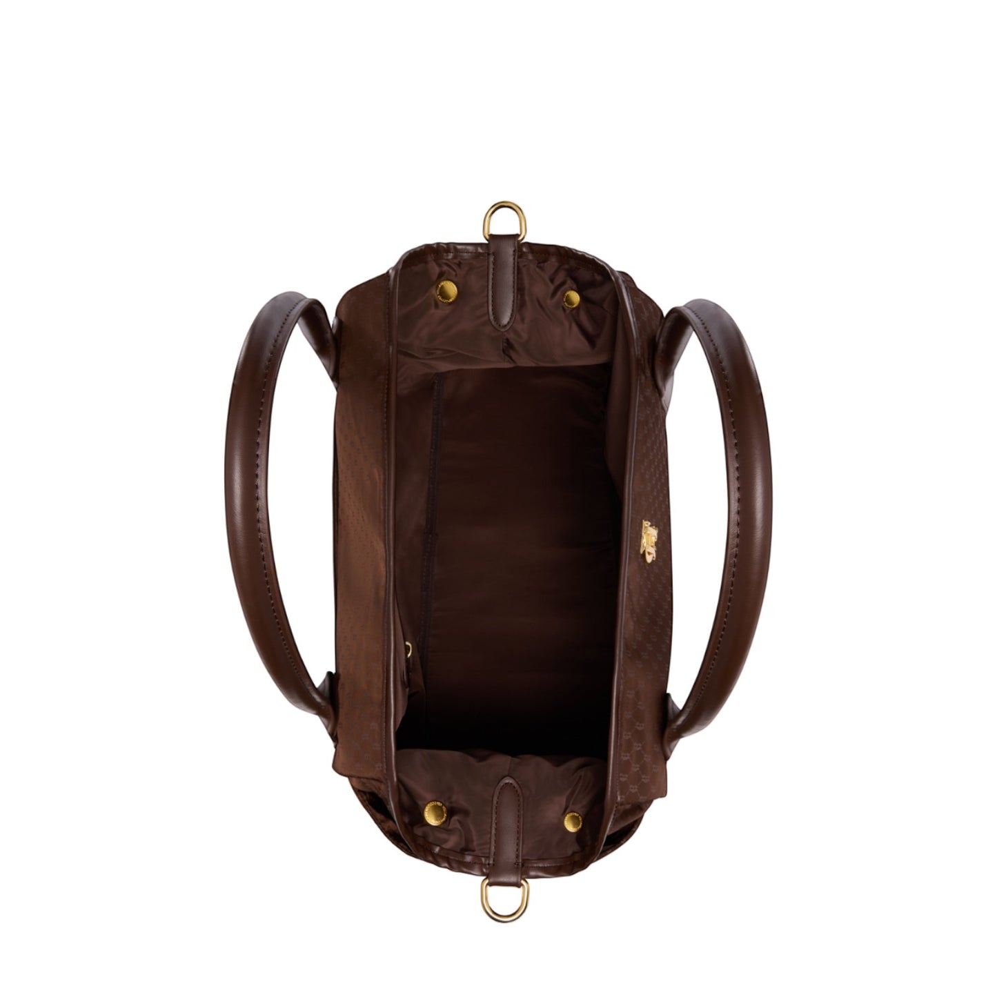 Holland Cooper Cheltenham Tote Bag Chocolate Monogram