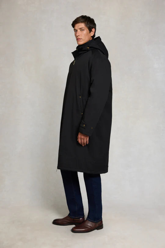 Holland Cooper Men's One-Size Waterproof Coat Black