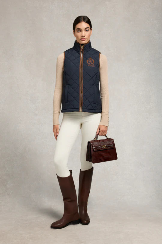 Holland Cooper Lightweight Country Gilet Ink Navy