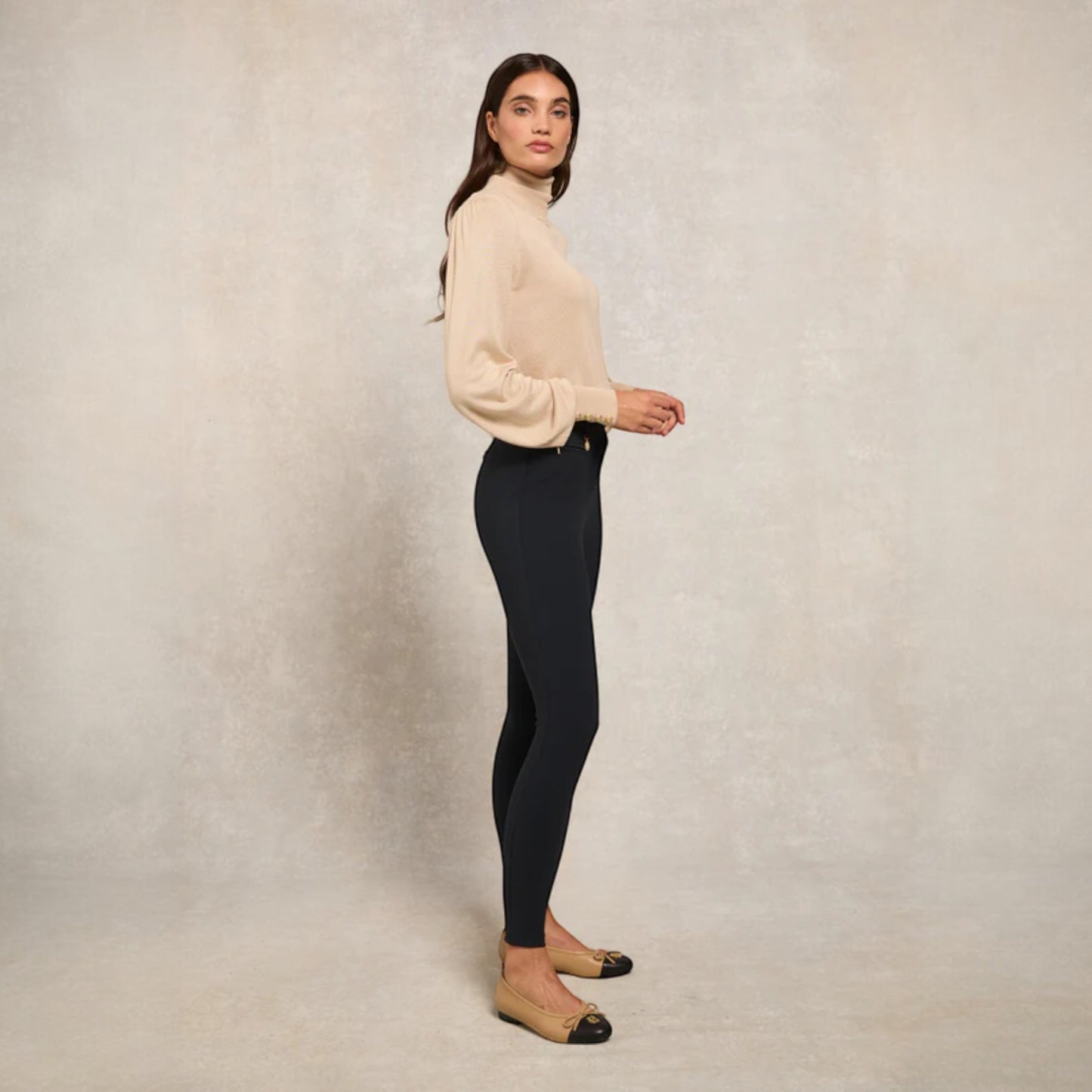 Holland Cooper Contour Trousers Ink Navy
