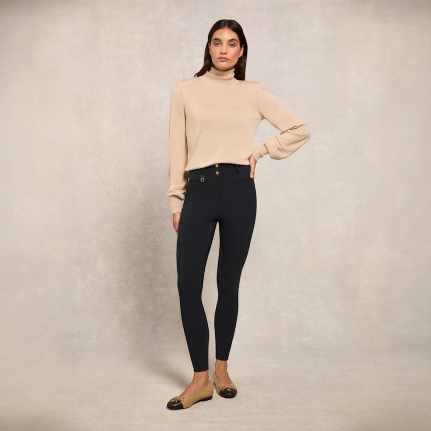 Holland Cooper Contour Trousers Ink Navy
