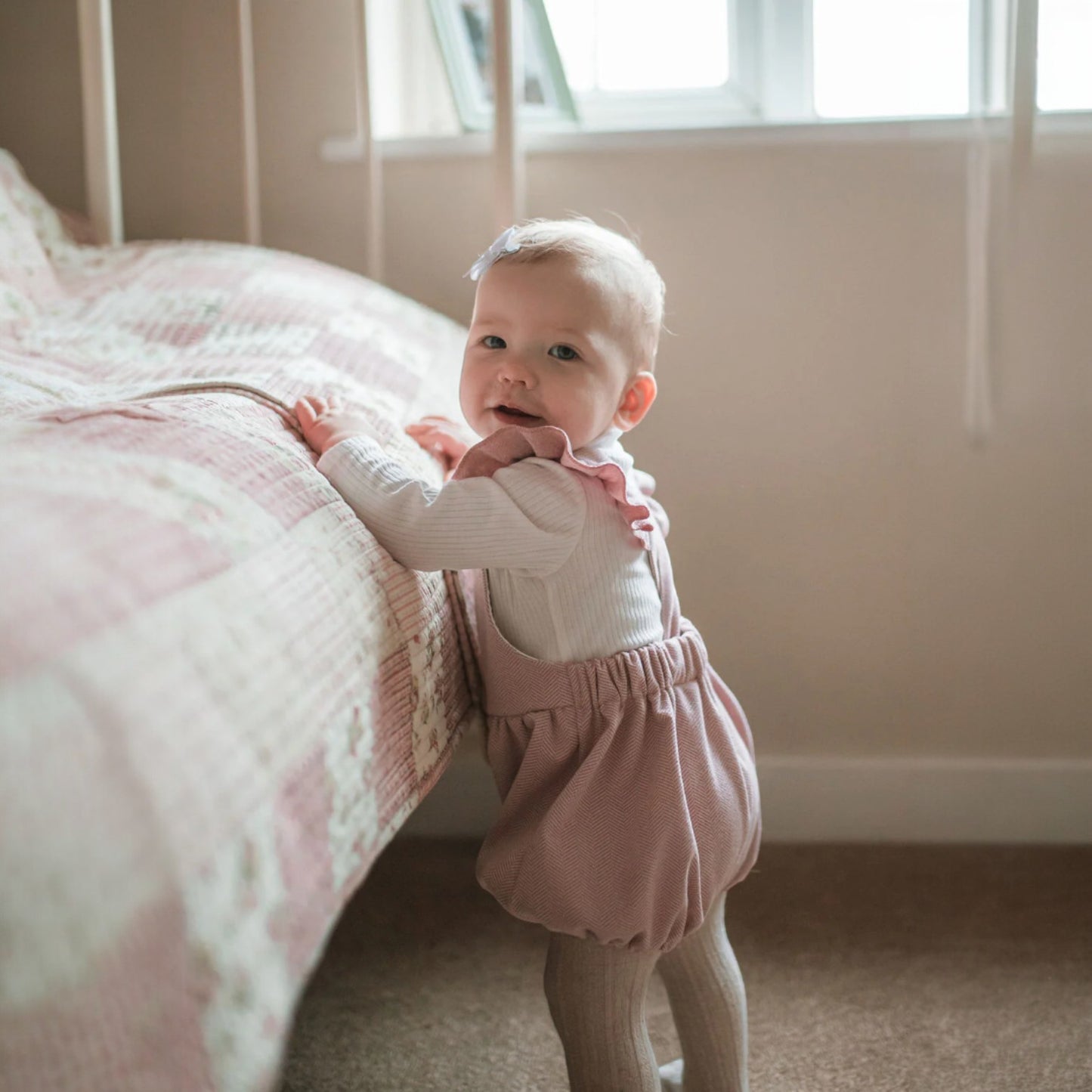 The Little Stamford Co. The Rosie Tweed Romper