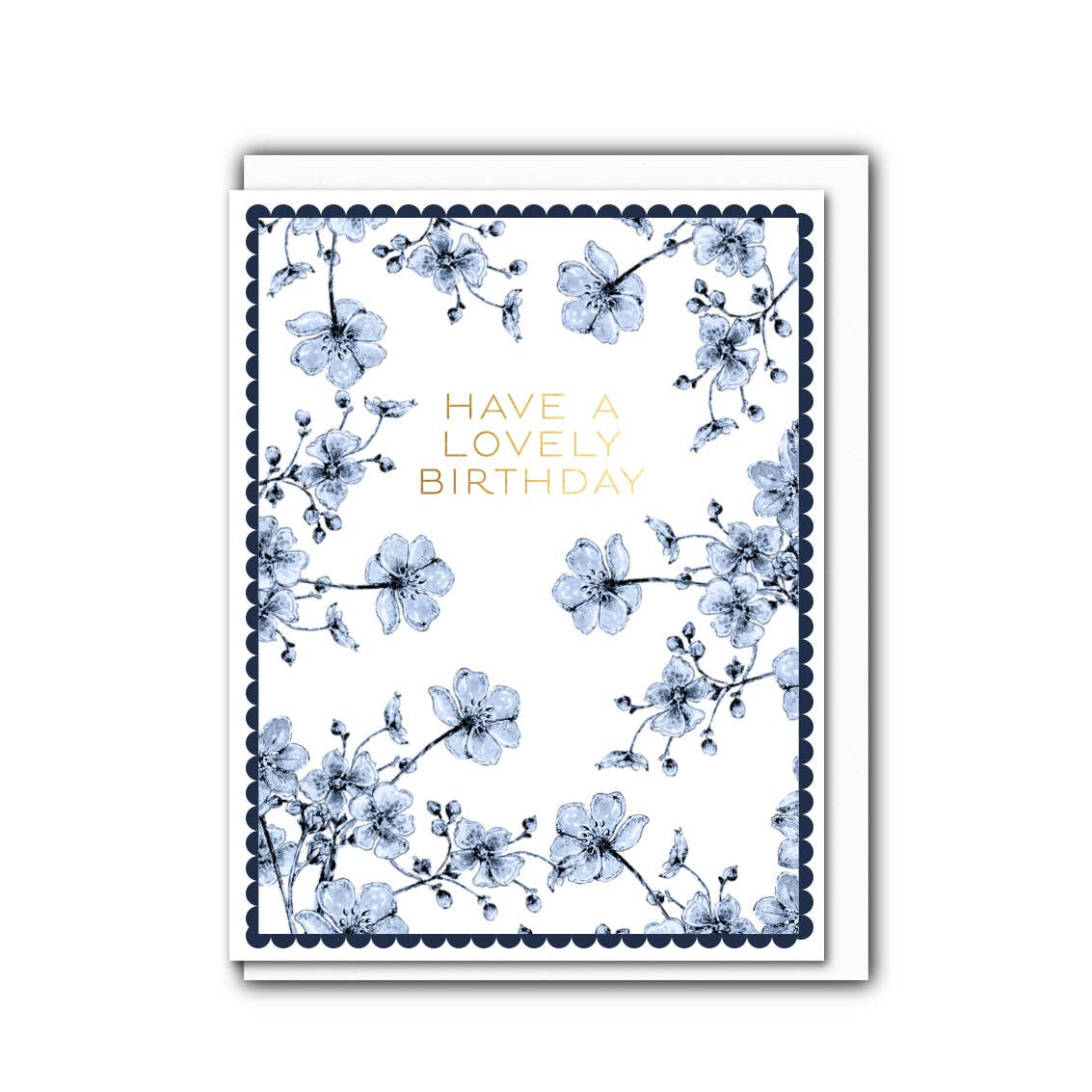 Have a Lovely Birthday (Chateau) Card (Cello-Free)