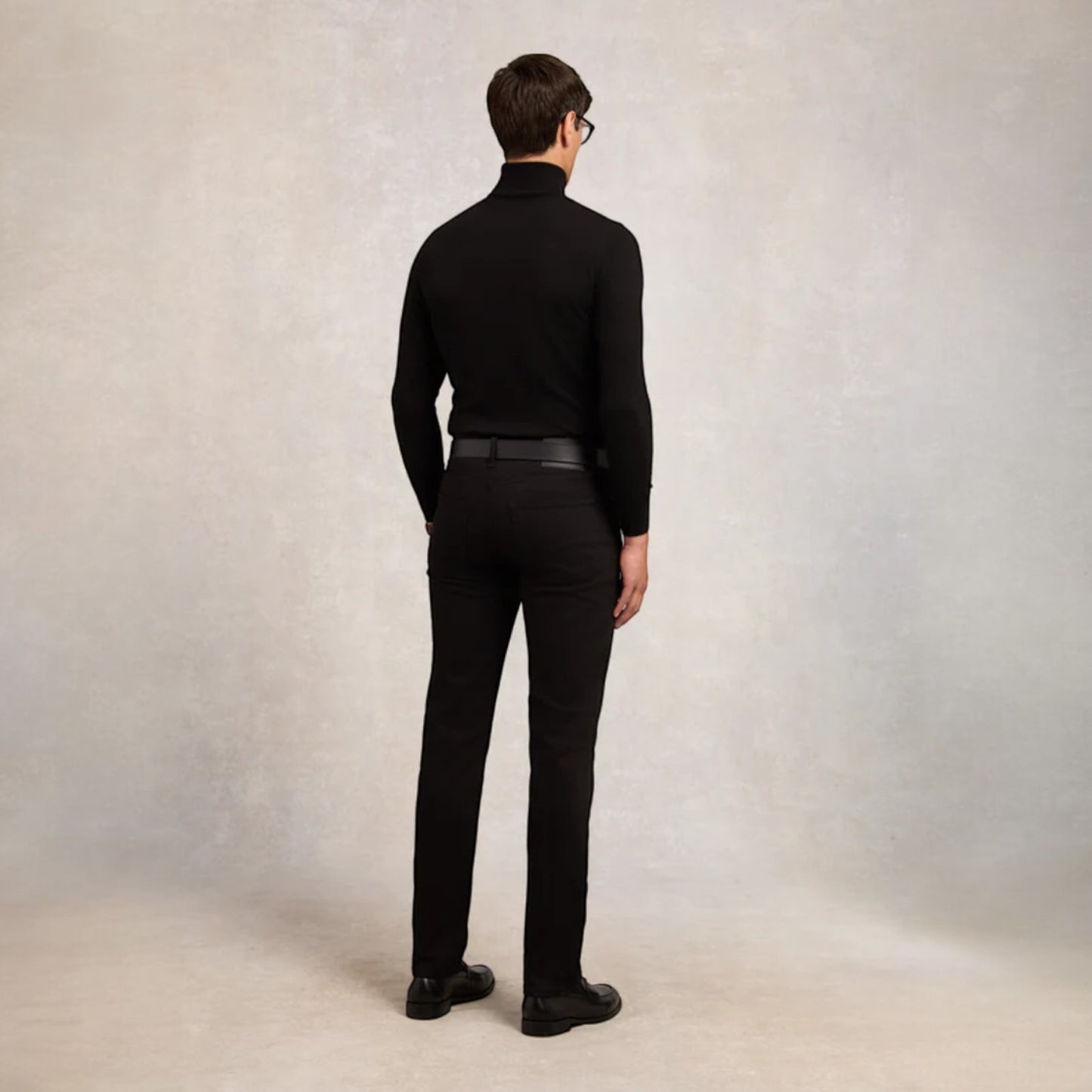 Holland Cooper Men's Classic Straight Jean Black