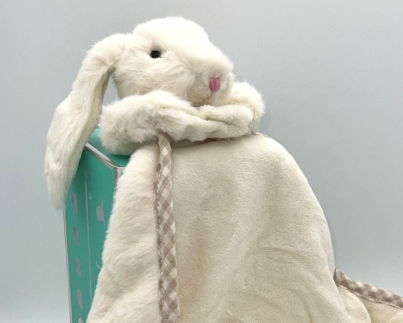 Jomanda Bunny Baby Plush Soft Toy Soother Comforter Cream