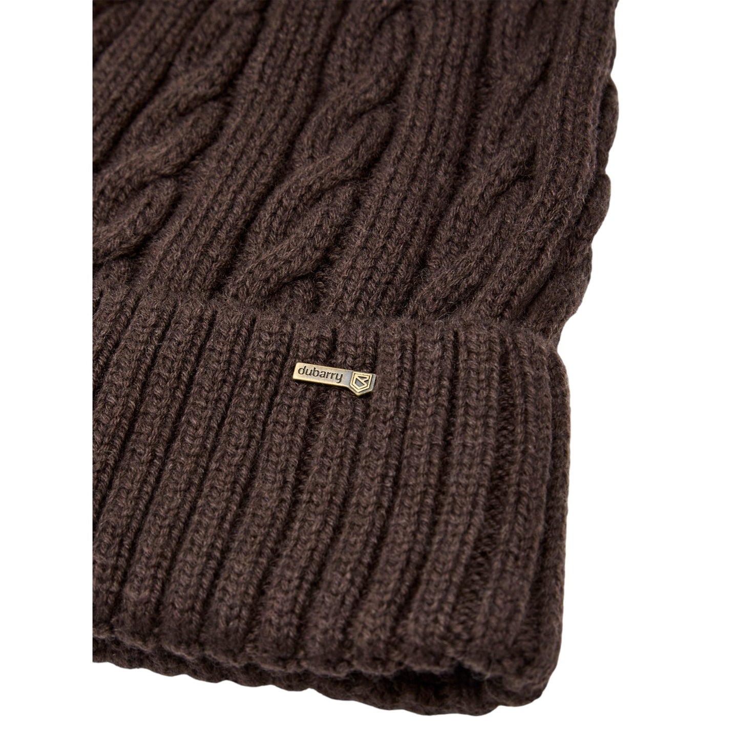 Dubarry Forester Cable Knit Hat Elk