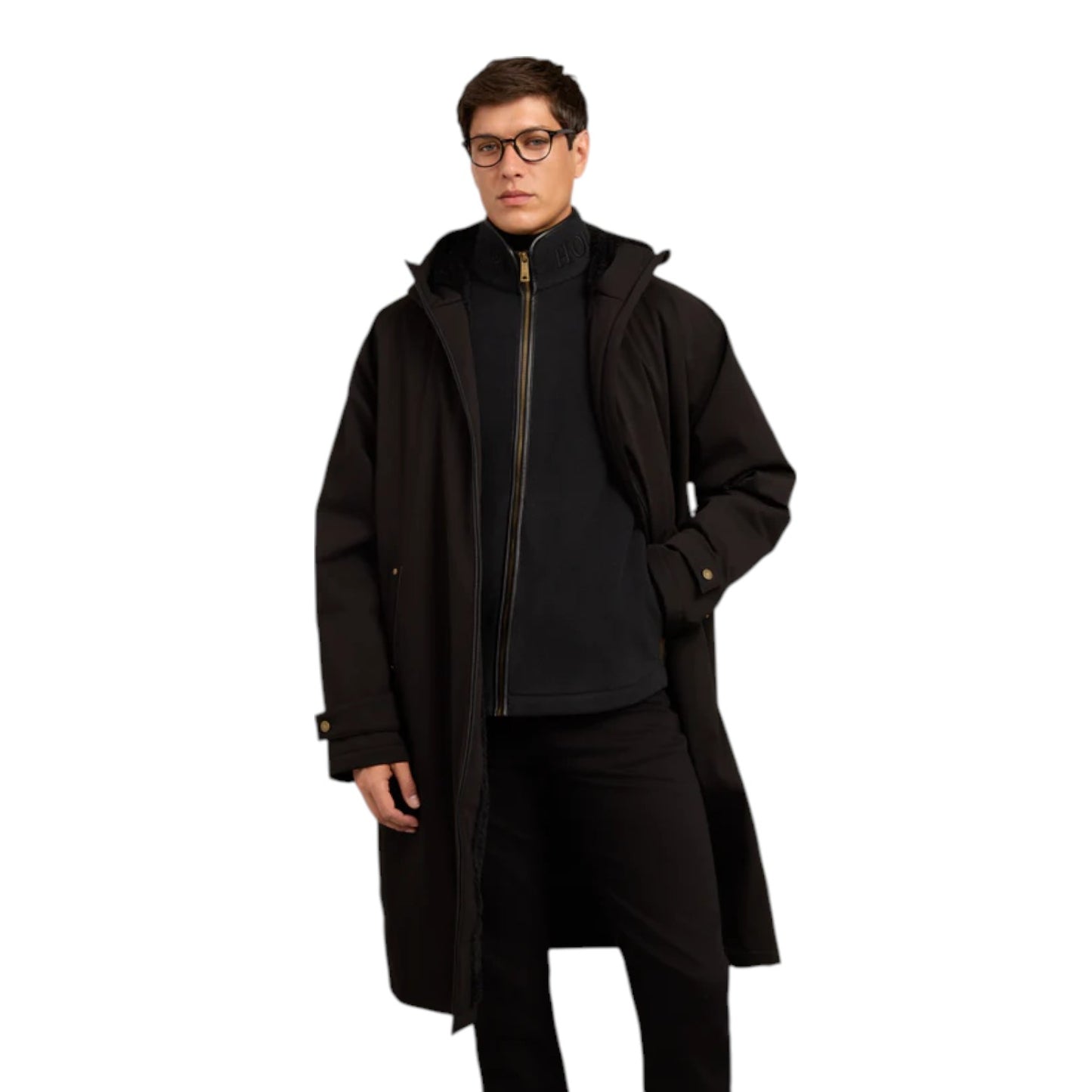 Holland Cooper Men's Country Fleece Gilet Black
