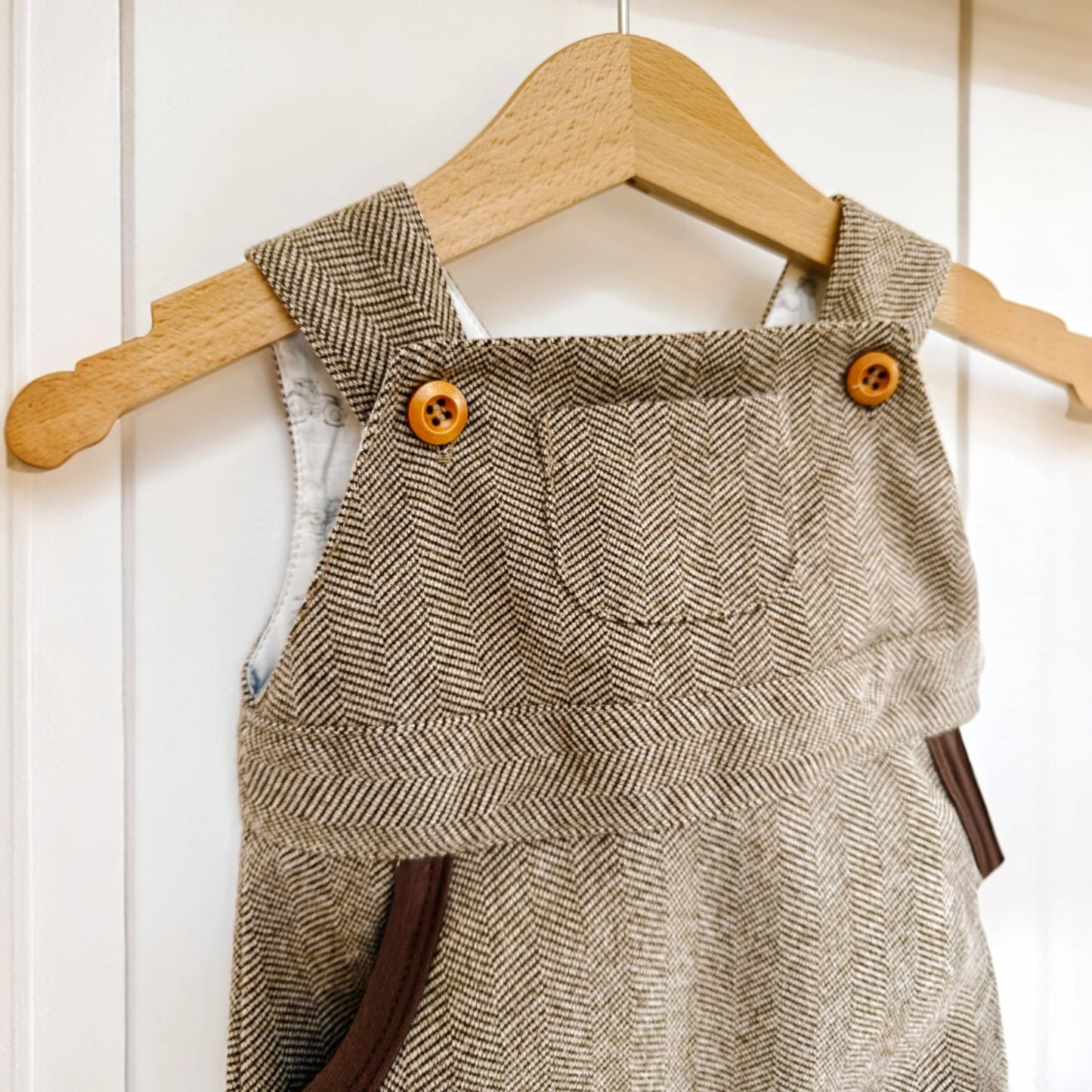 The Little Stamford Co. Tweed Dungarees
