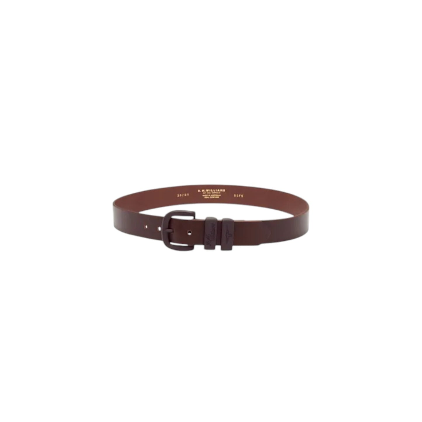 R.M.Williams Drover Belt Chocolate
