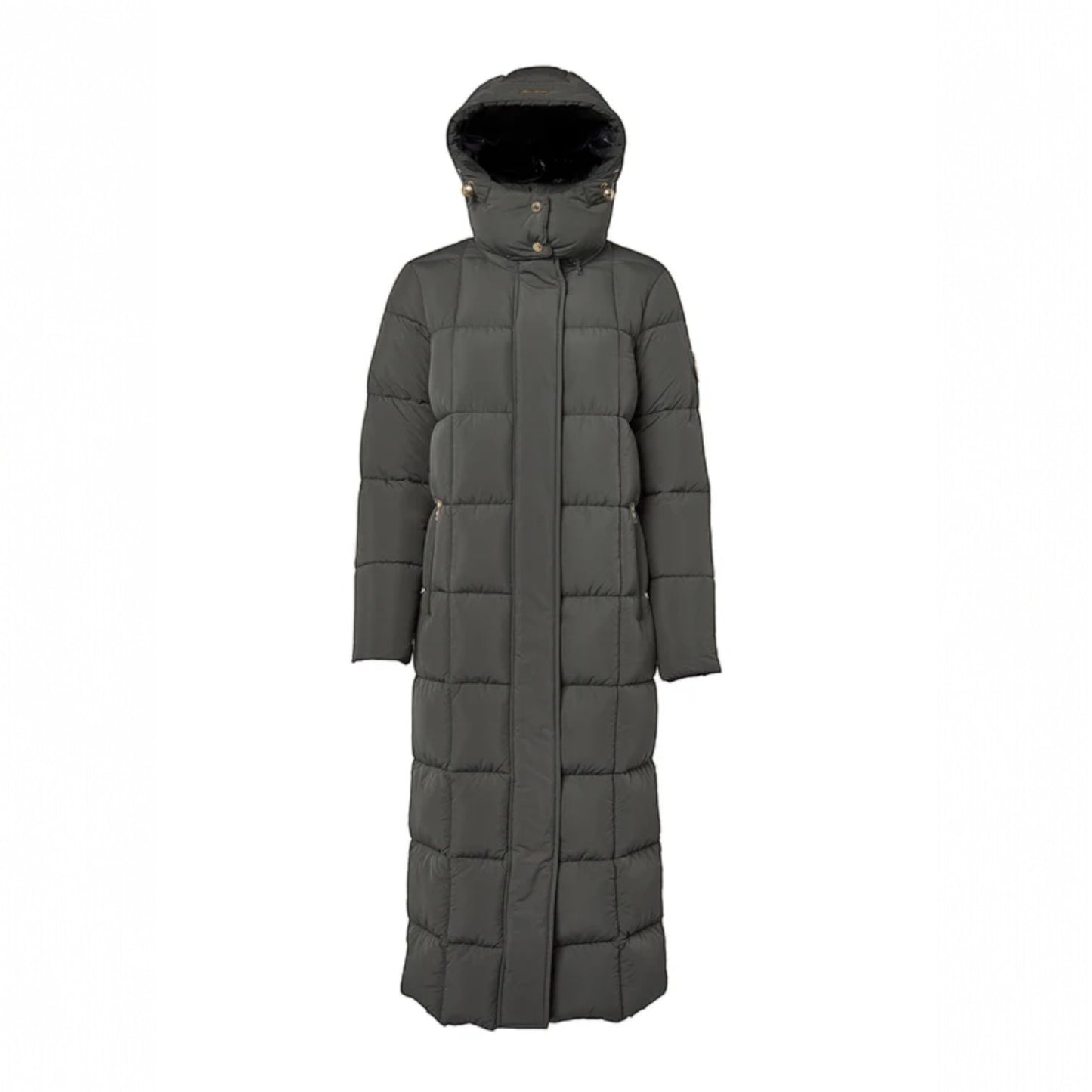 Holland Cooper Carrington Longline Coat Dark Olive