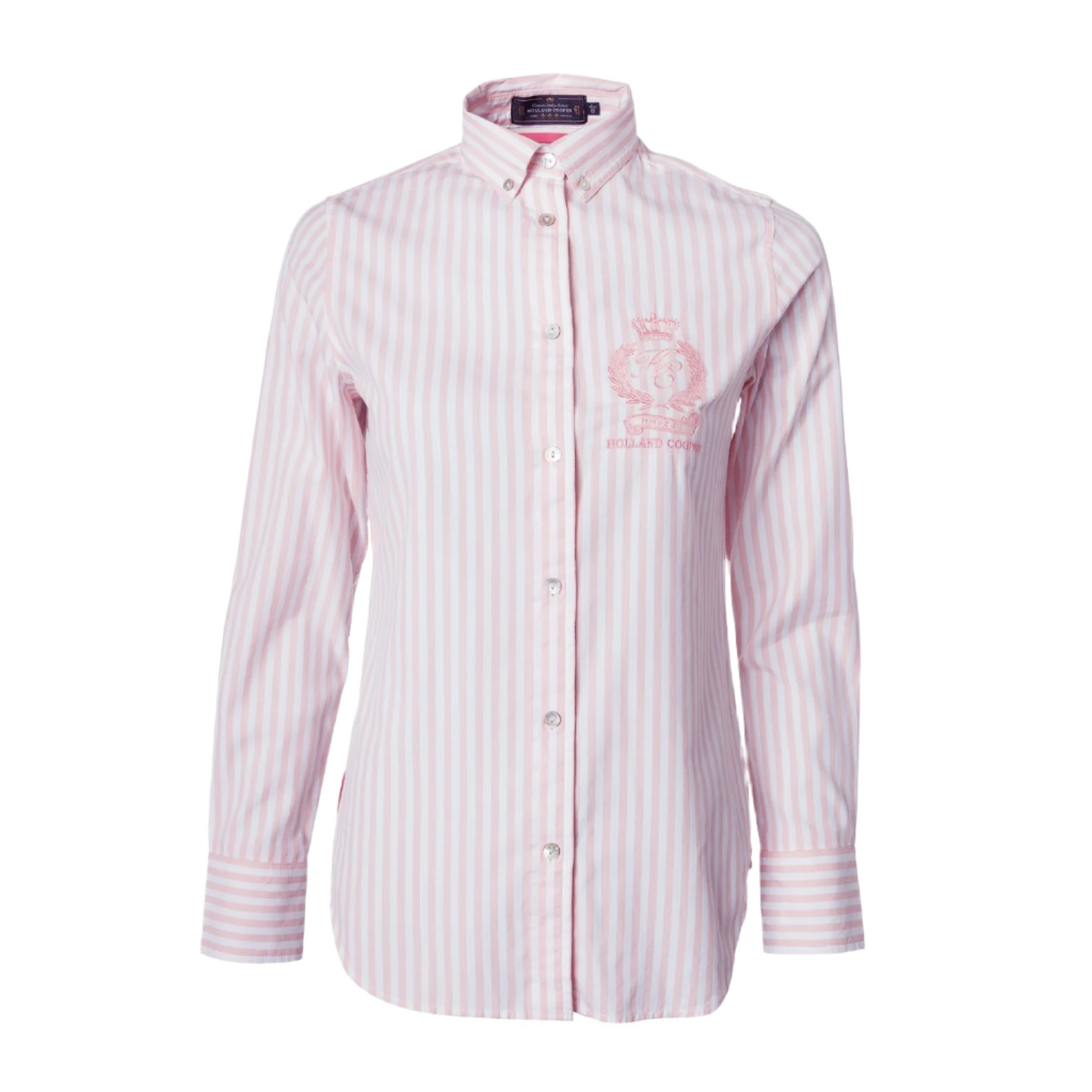 Holland Cooper Classic Button Down Shirt Pink