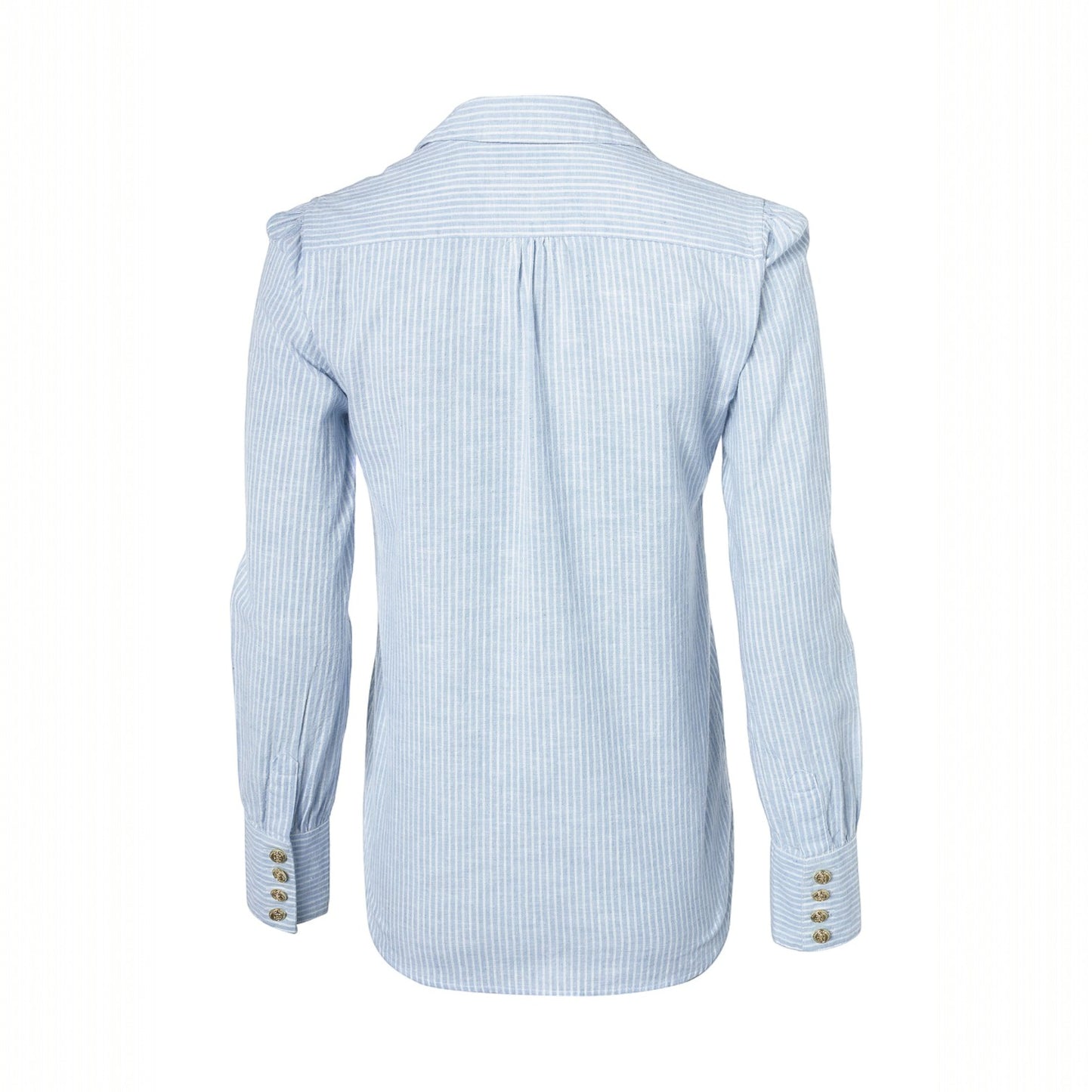 Holland Cooper Classic V-Neck Blouse Azure