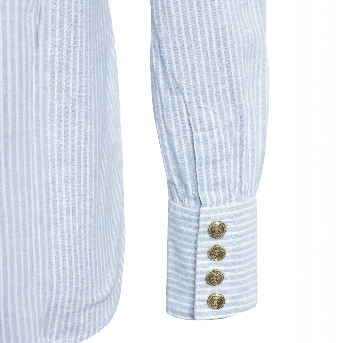Holland Cooper Classic V-Neck Blouse Azure