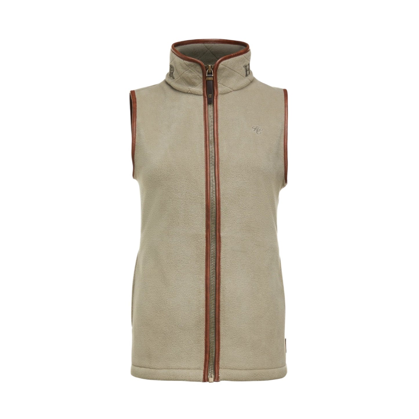 Holland Cooper Country Fleece Gilet Sage