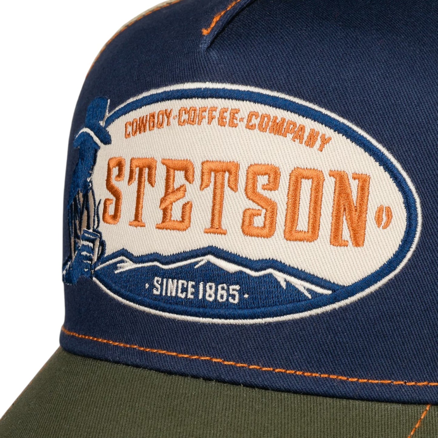 Stetson Trucker Cap Cowboy Coffee