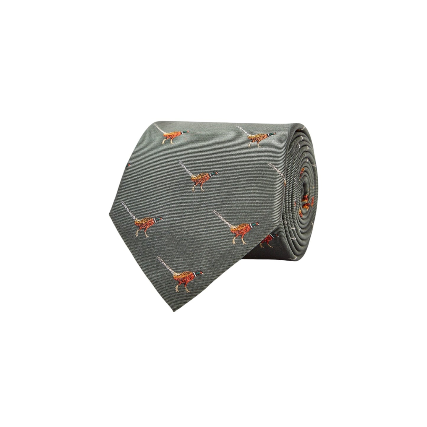 Dubarry Madden Silk Tie Olive