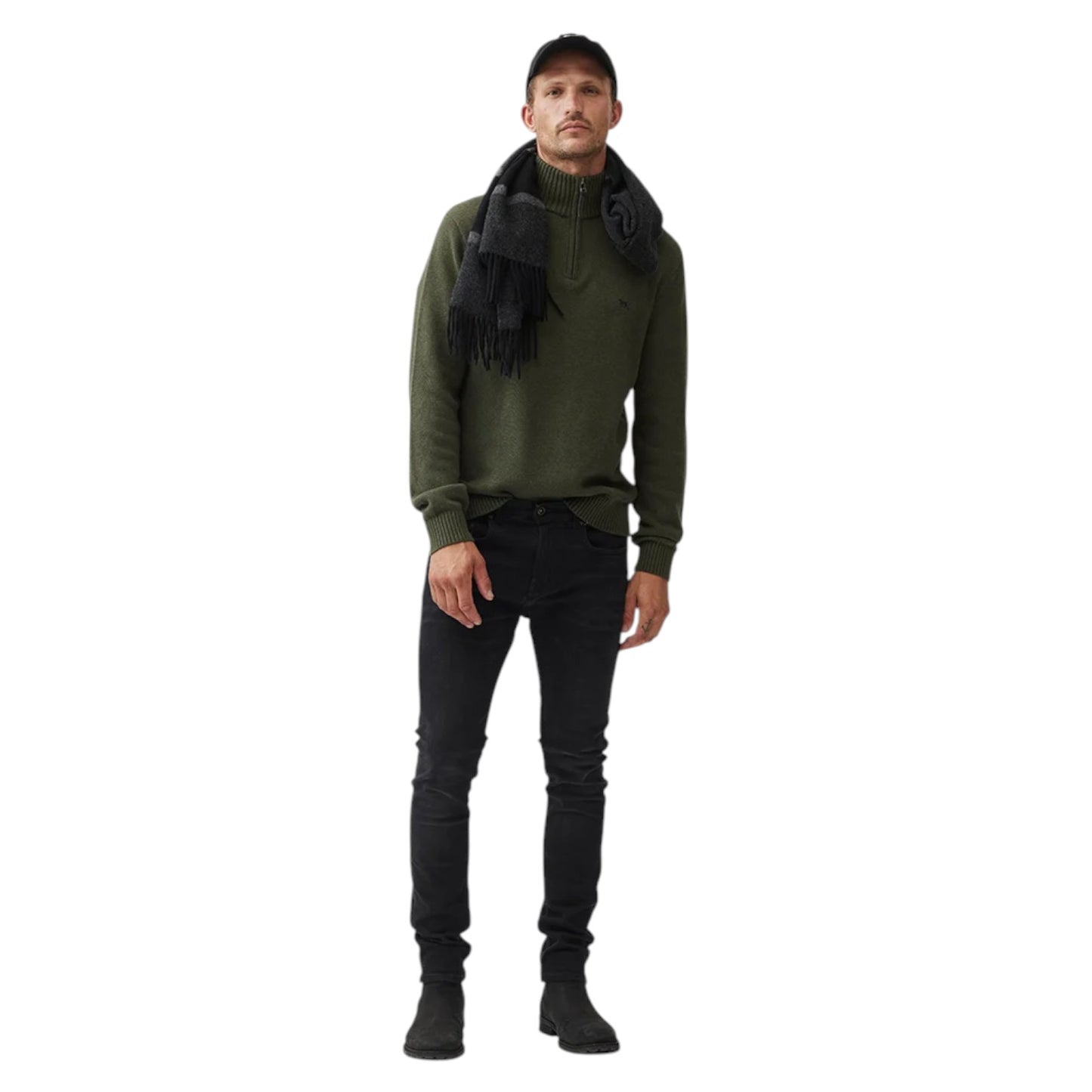 Rodd & Gunn Merrick Bay 1/4 Zip Loden