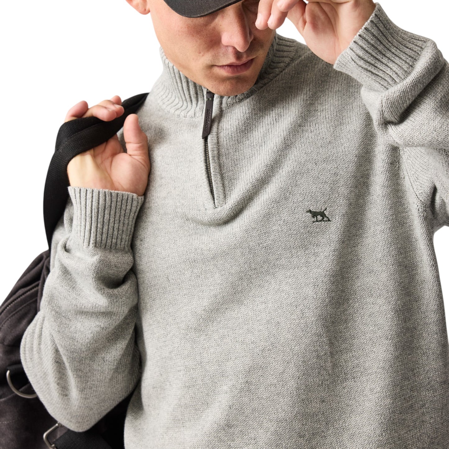 Rodd & Gunn Merrick Bay 1/4 Zip Marble