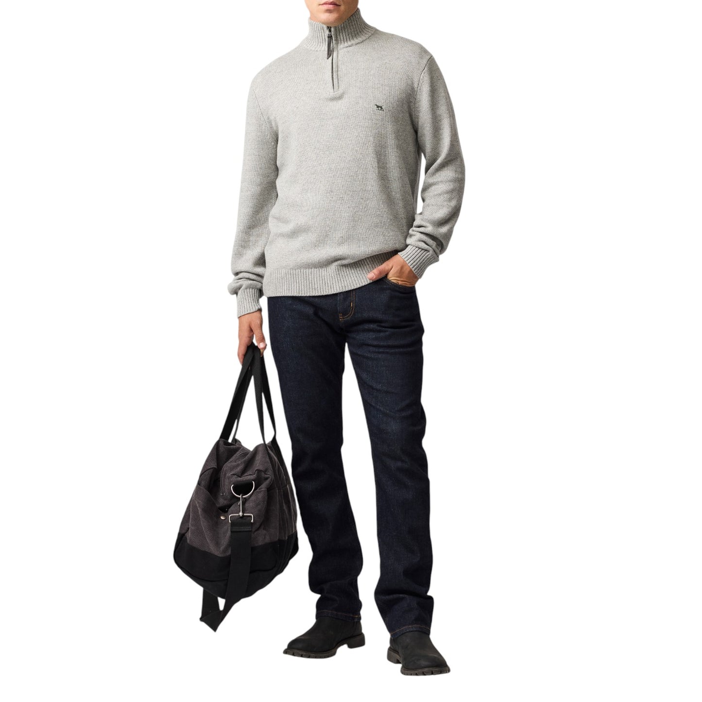 Rodd & Gunn Merrick Bay 1/4 Zip Marble