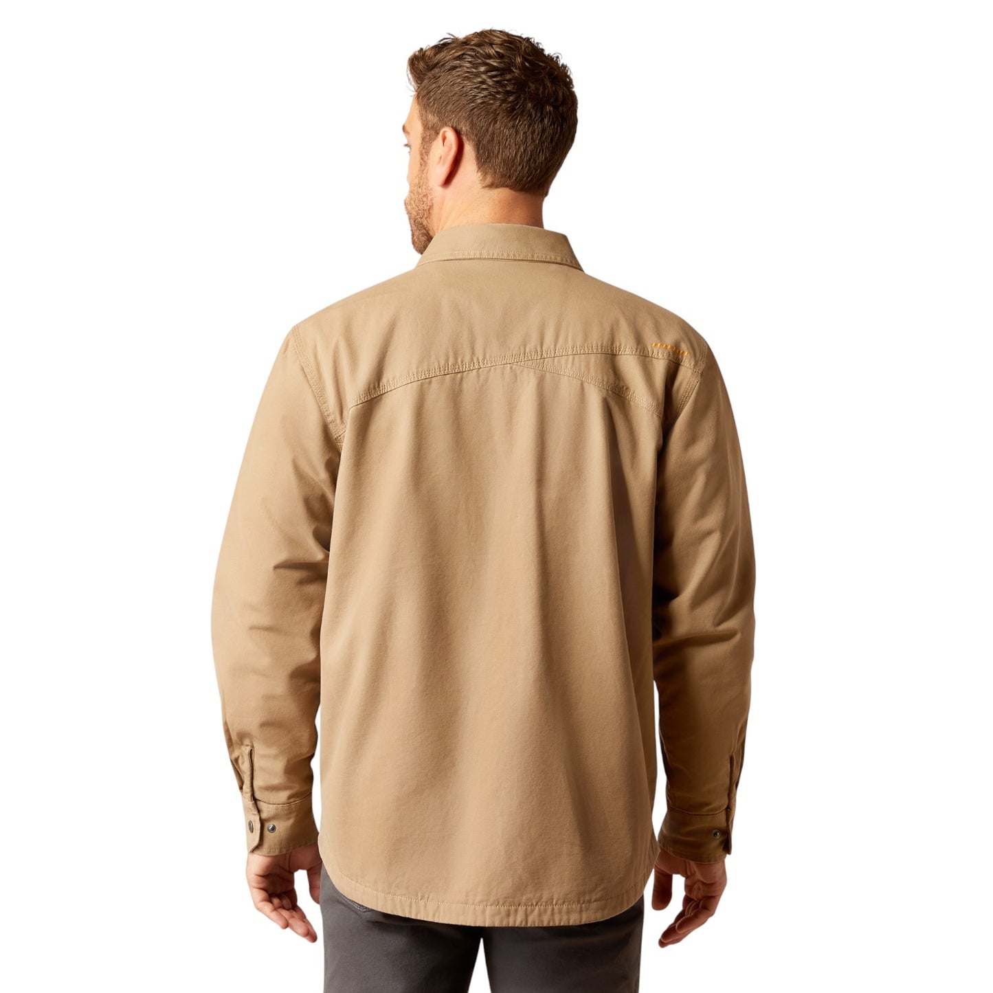 Ariat Rebar Canvas Shirt Jacket Khaki
