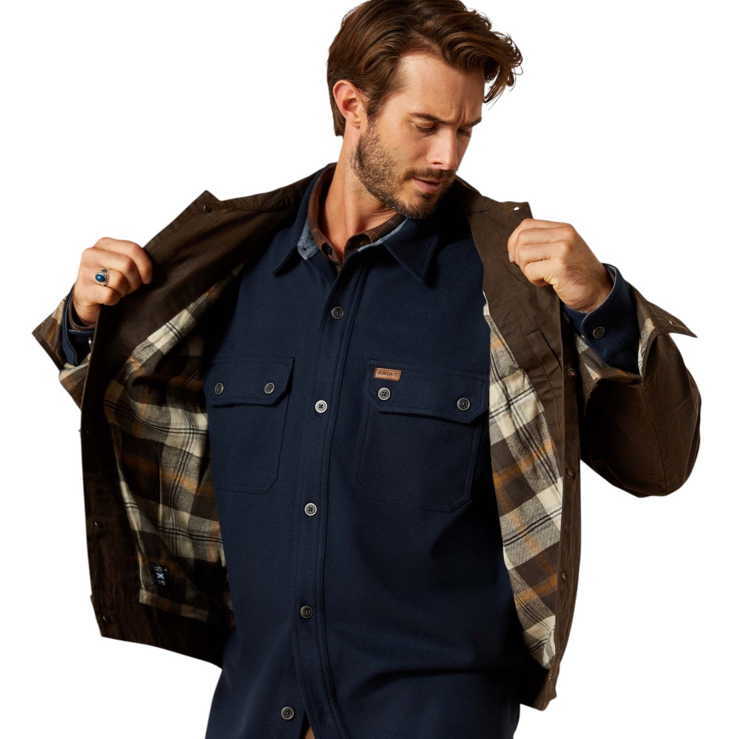 Ariat Drayham Jacket Brown