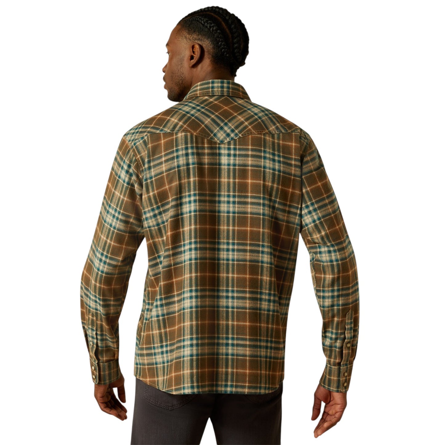 Ariat Henry Retro Fit Shirt Dark Green
