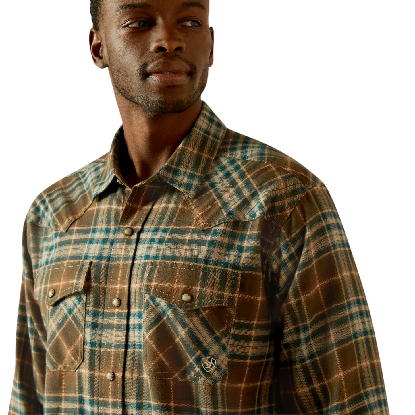 Ariat Henry Retro Fit Shirt Dark Green