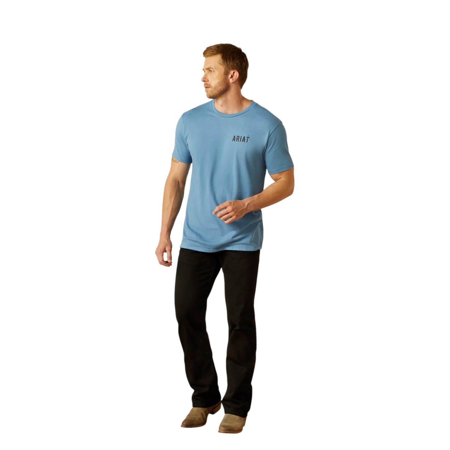 Ariat Blazing Saddle T-Shirt Cornet Blue