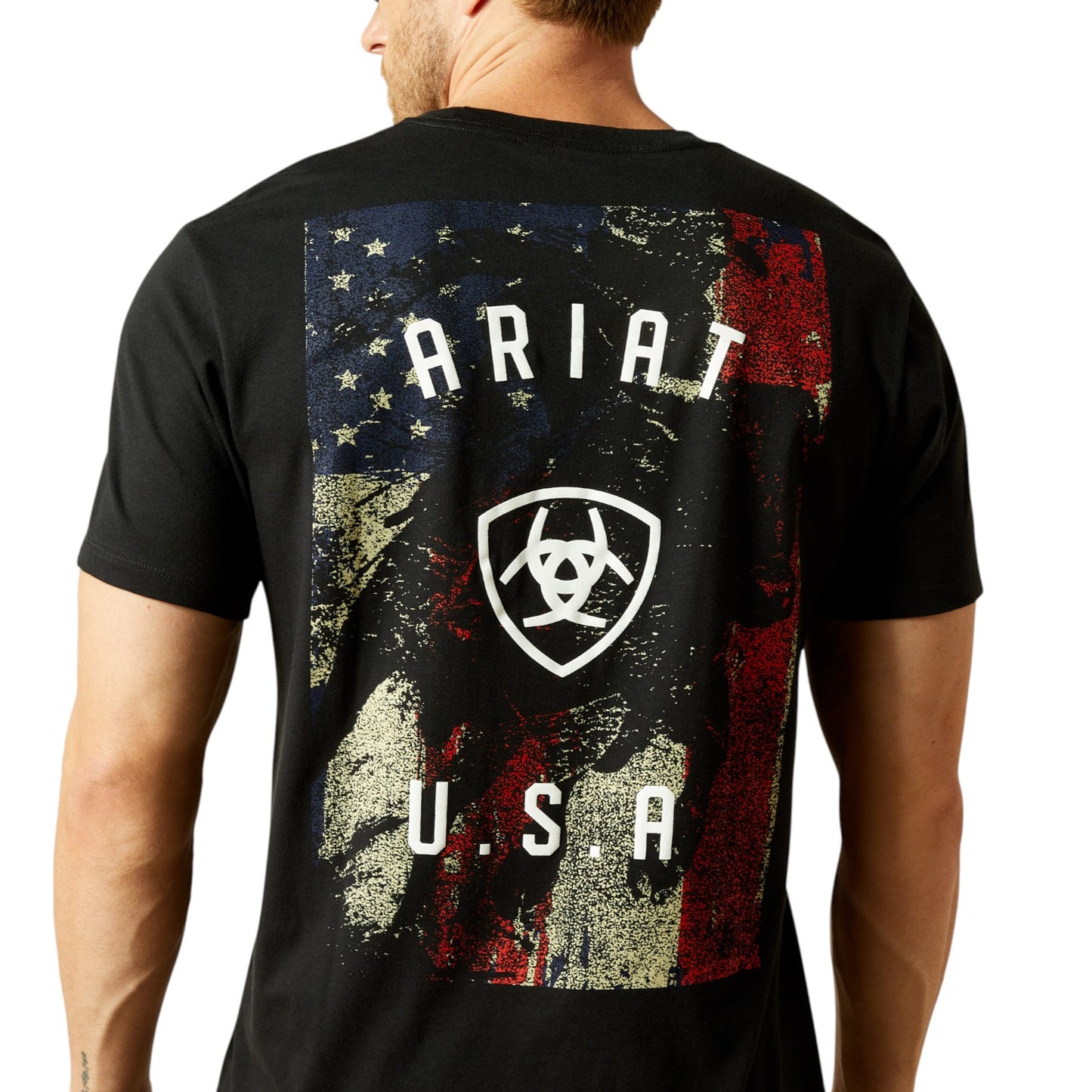 Ariat Faded Bull T-Shirt Black