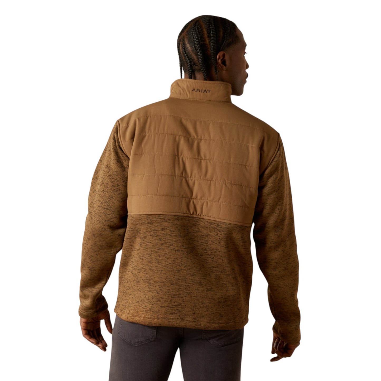 Ariat Caldwell Reinforced Snap Sweater Khaki