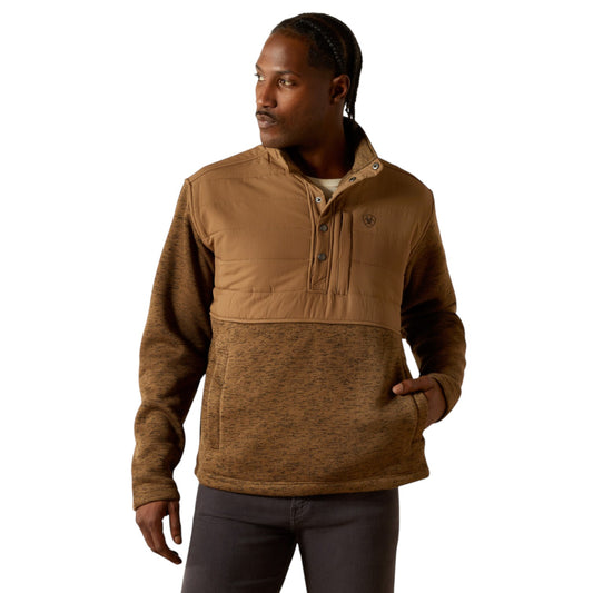Ariat Caldwell Reinforced Snap Sweater Khaki
