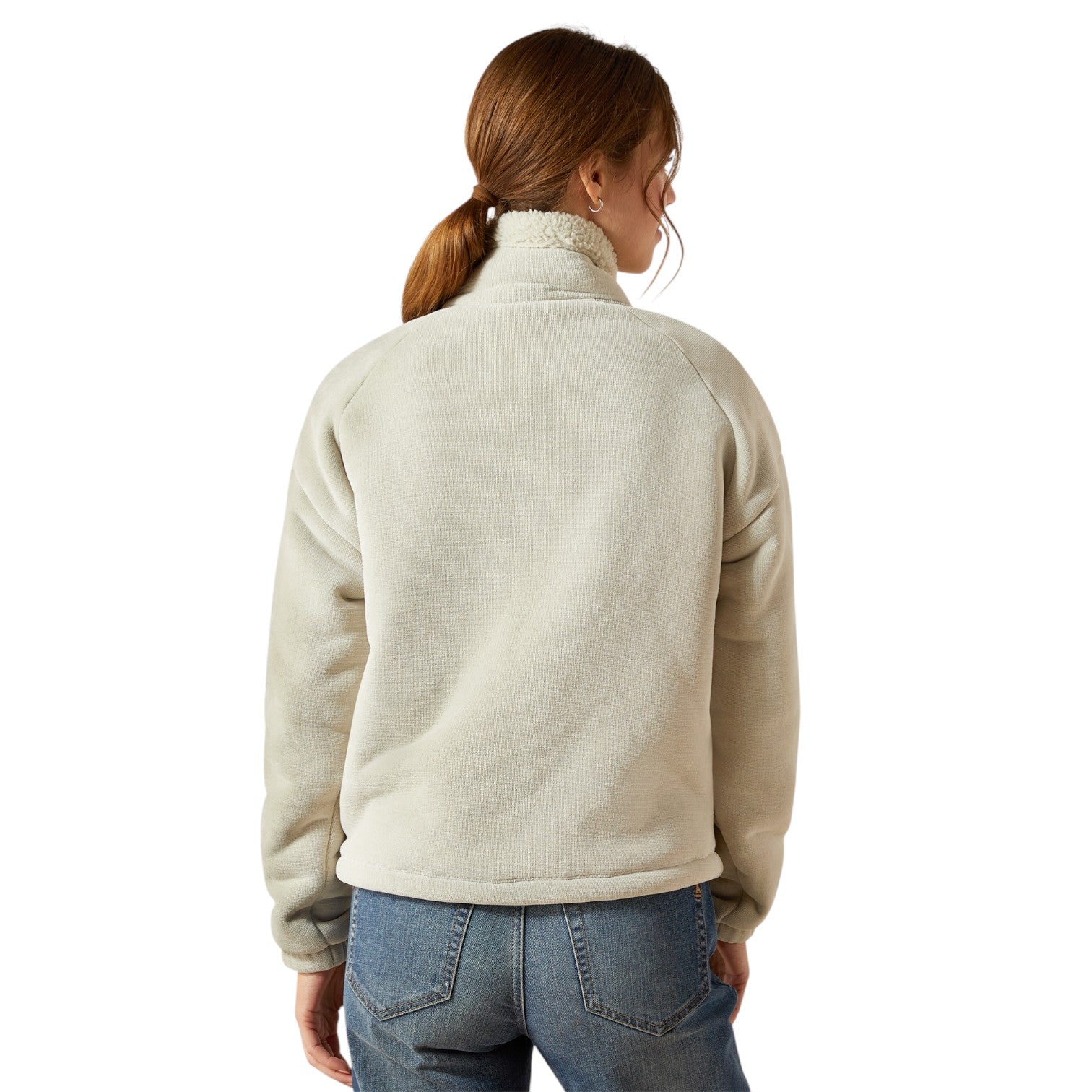 Ariat Lafayette Full Zip Sweatshirt Pelican
